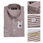 ralph laure hommes mode chemises manches longues 2013 polo france coton rayures caine brun
